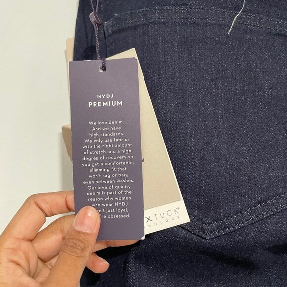 NYDJ Women Blue Alina Legging Size 16 - Picture 12 of 13